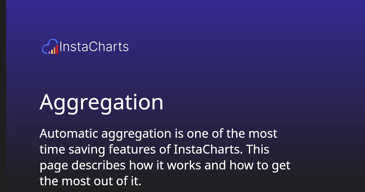 Aggregation instacharts